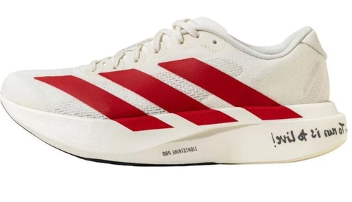 adidas Adizero Evo SL Running Shoes – White / Red